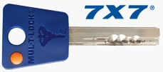 Изготовление ключа MUL-T-LOCK® 7x7®