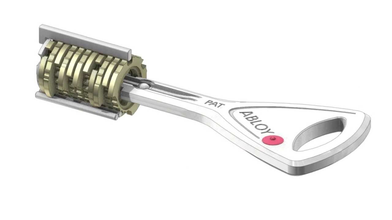 Ключ Abloy з ротаційними дисками Protec 2