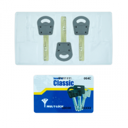 Перекодировочный комплект MUL-T-LOCK® Classic (3 ключа)