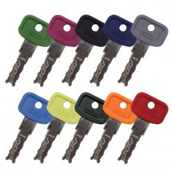 Разноцветные головки ключа EVVA 4KS