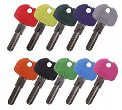 Цветные головки ключа EVVA ICS