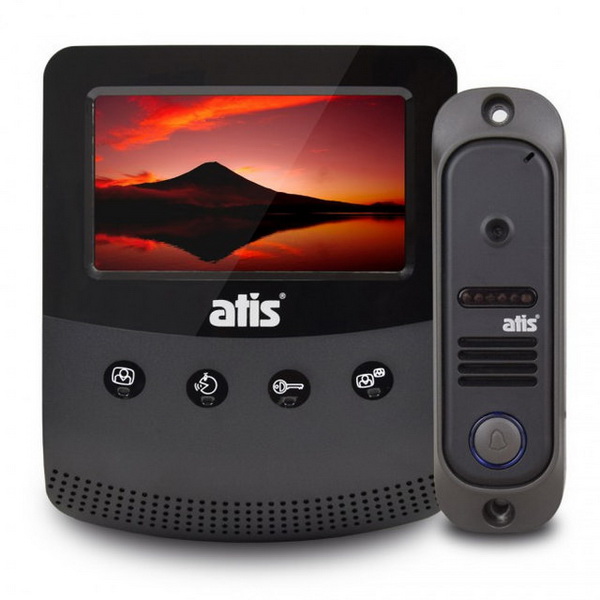 Комплект видеодомофона ATIS® AD-430B Kit box 